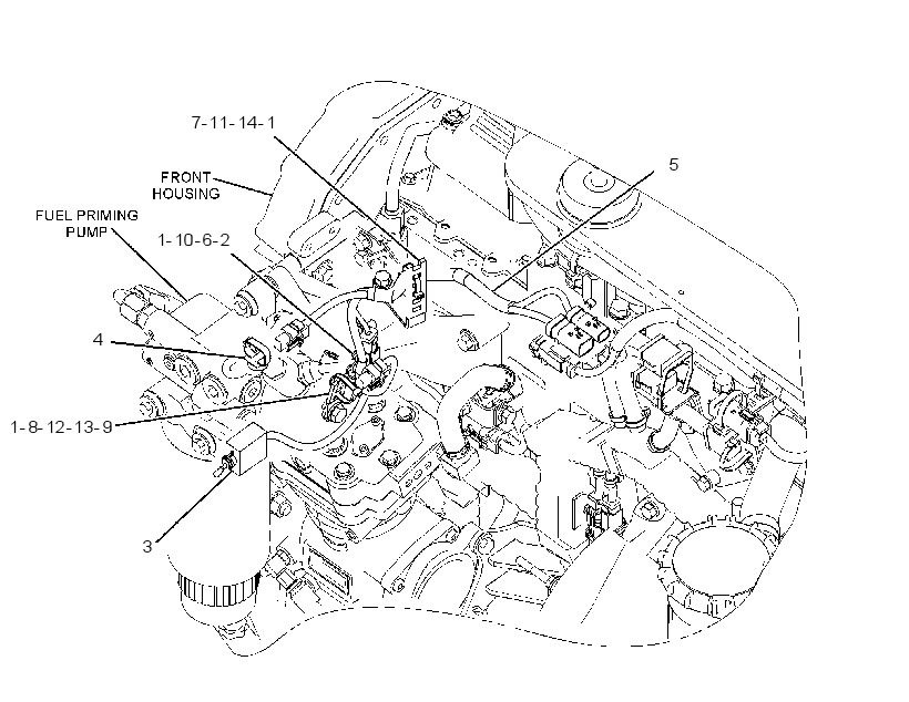 WIRING GP-FUEL PUMP 4354260 CAT