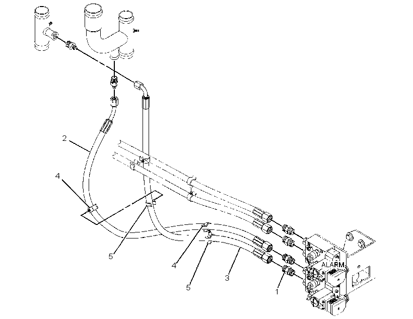 HOSE GP-TRANSFER 3670548 CAT
