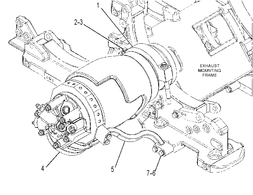 COMBUSTION & MTG GP-EXHAUST 3723908 CAT