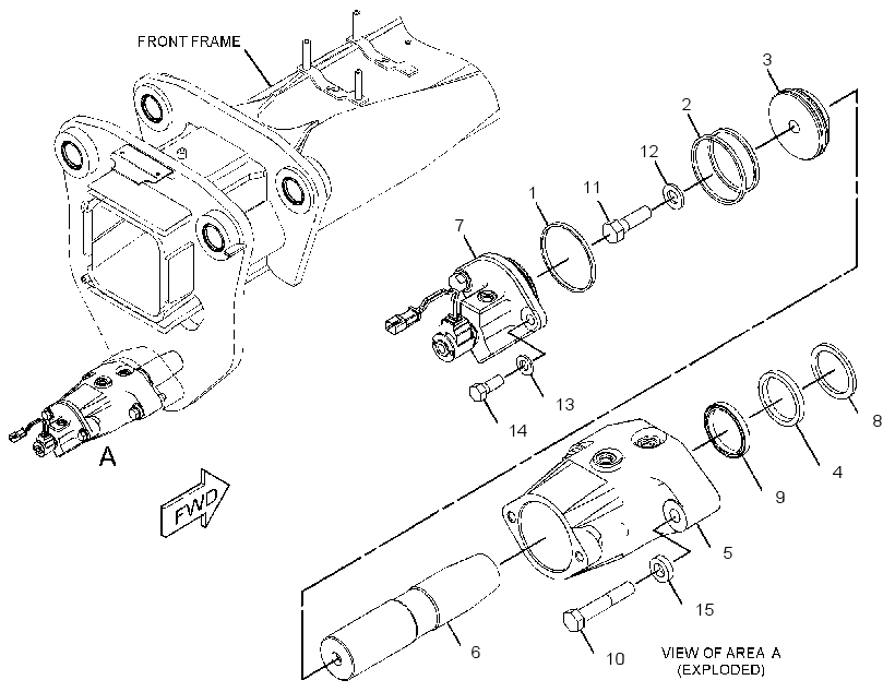 LOCK GP-CENTERSHIFT 3873288 CAT
