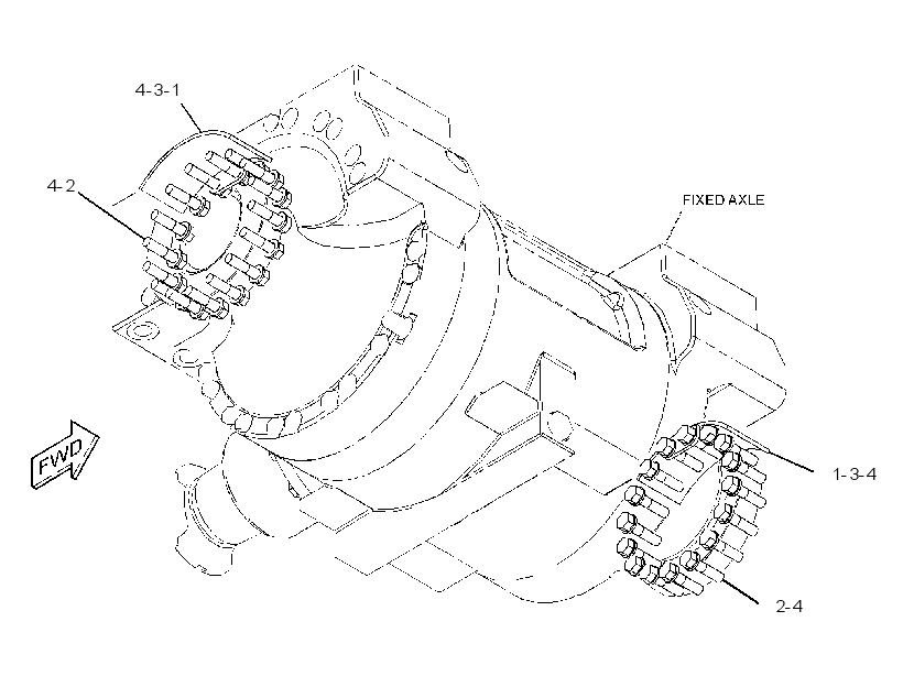MOUNTING GP-FINAL DRIVE 3799956 CAT