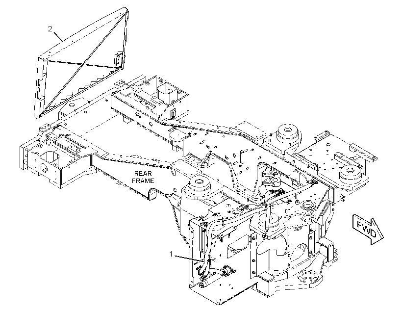 CONTROL AR-SERVICE BRAKE 4199836 CAT