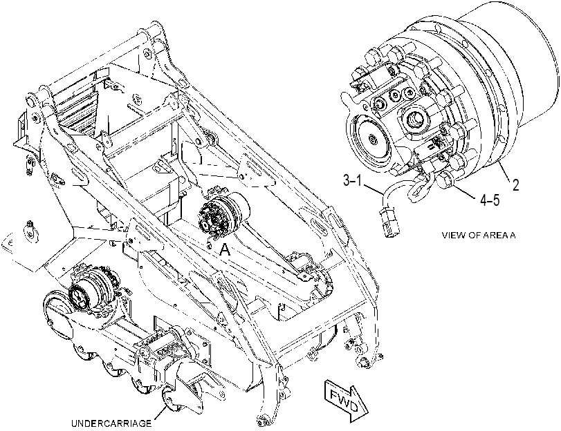 MOTOR & MOUNTING GP 3725748 CAT