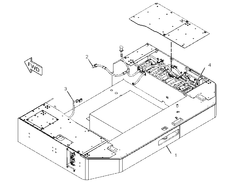 BUMPER AR-REAR 3751928 CAT
