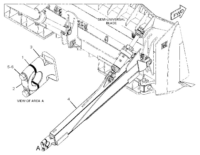 ARM GP-BULLDOZER 3755100 CAT