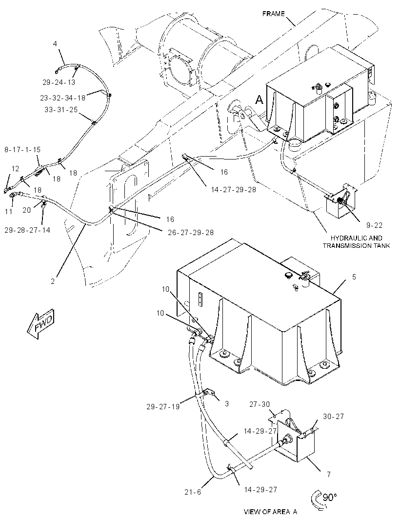 TANK & MTG GP-ENGINE OIL 3803136 CAT