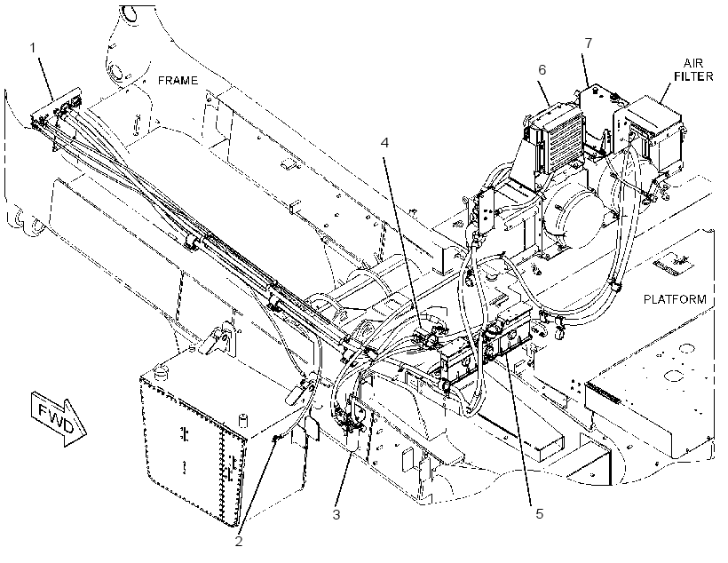 PUMP & LINES GP-HYDRAULIC 3552903 CAT