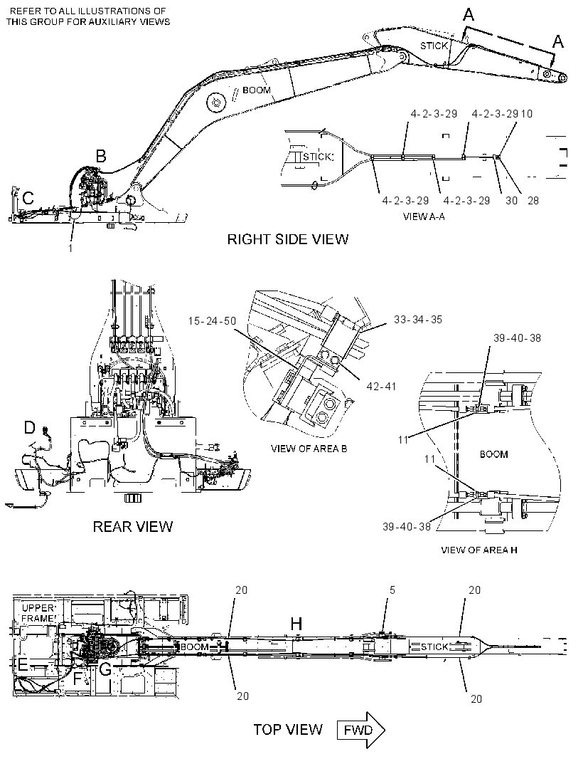 KIT-HYDRAULIC LINES 3612513 CAT