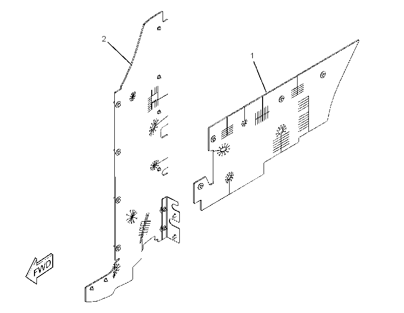 BAFFLE GP-SOUND SUPPRESSION 3054064 CAT