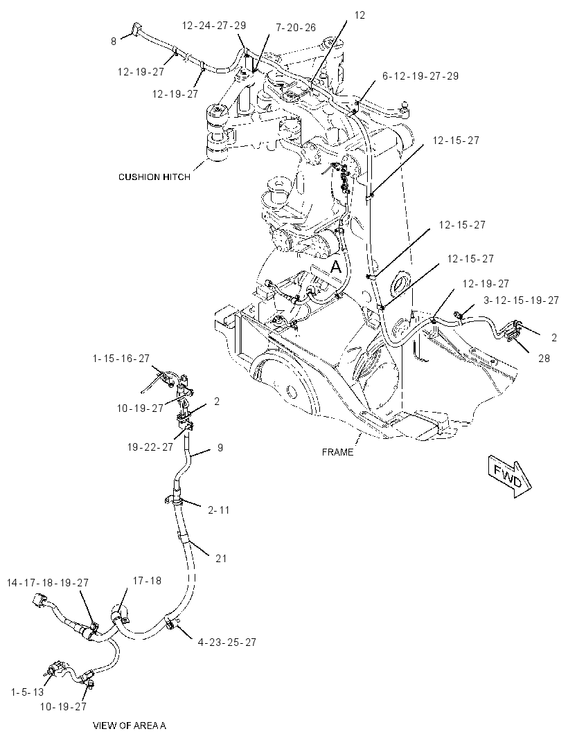 WIRING GP-HITCH 3417850 CAT