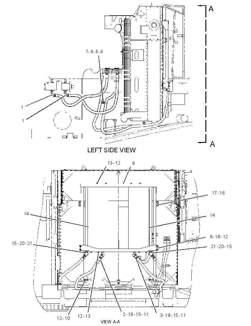 COOLER GP-AXLE OIL 3462650 CAT