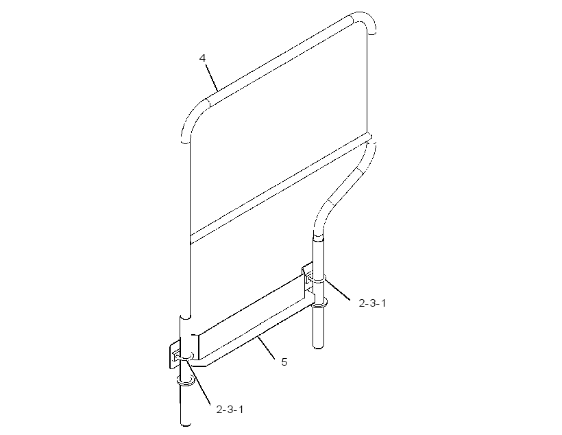 GUARDRAIL GP 4164489 CAT