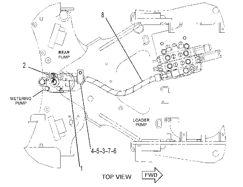 LINES GP-IMPLEMENT 4342639 CAT