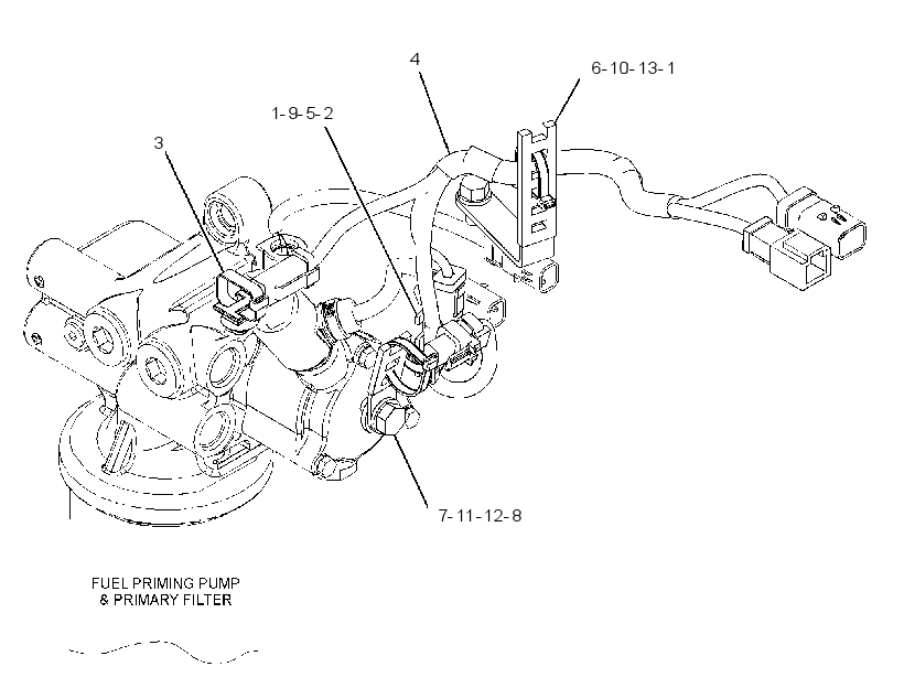 WIRING GP-FUEL PUMP 3748323 CAT