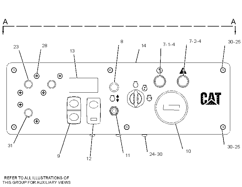 CONTROL GP-AUTO START/STOP 3534757 CAT