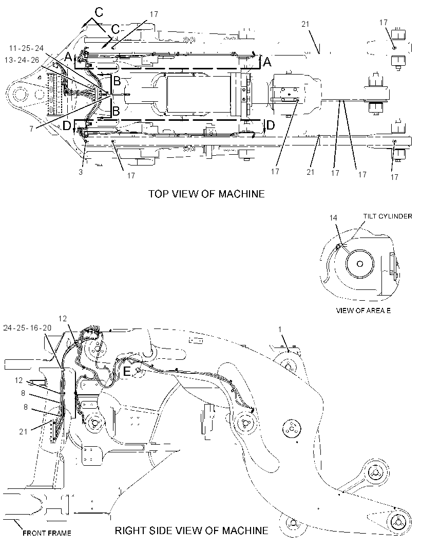 Трубопроводы смазки 3800085 CAT