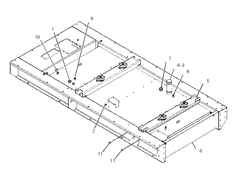 BASE GP-GENERATOR 3841593 CAT