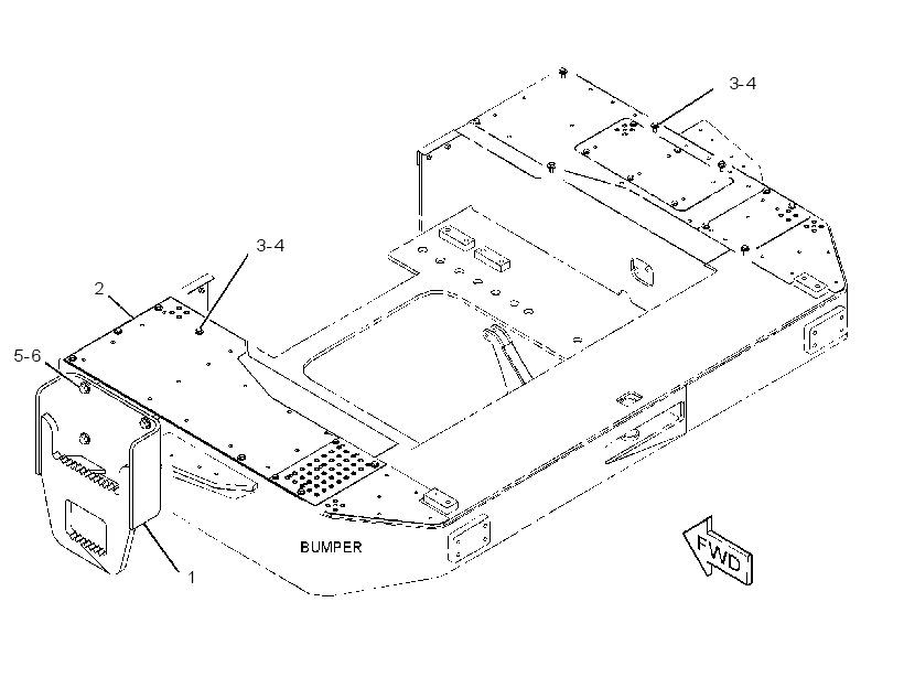 COVER GP-PLATFORM 3784708 CAT