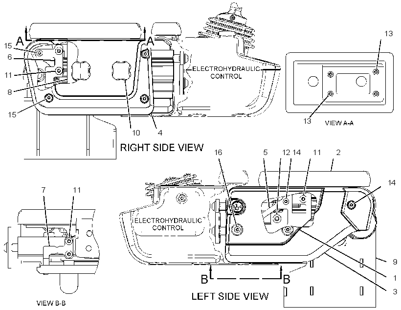 SUPPORT GP-CONTROL 3263190 CAT