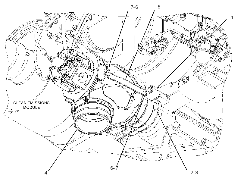 COMBUSTION & MTG GP-EXHAUST 3723932 CAT