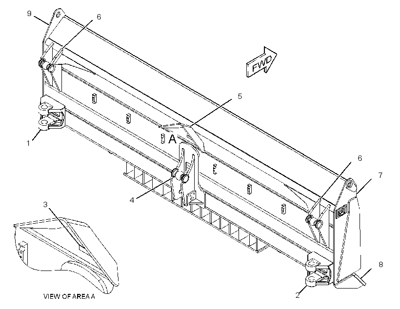 BLADE AS-STRAIGHT 3755102 CAT