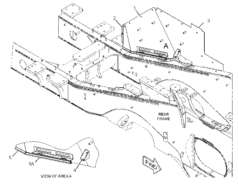 Панель боковая 3811097 CAT