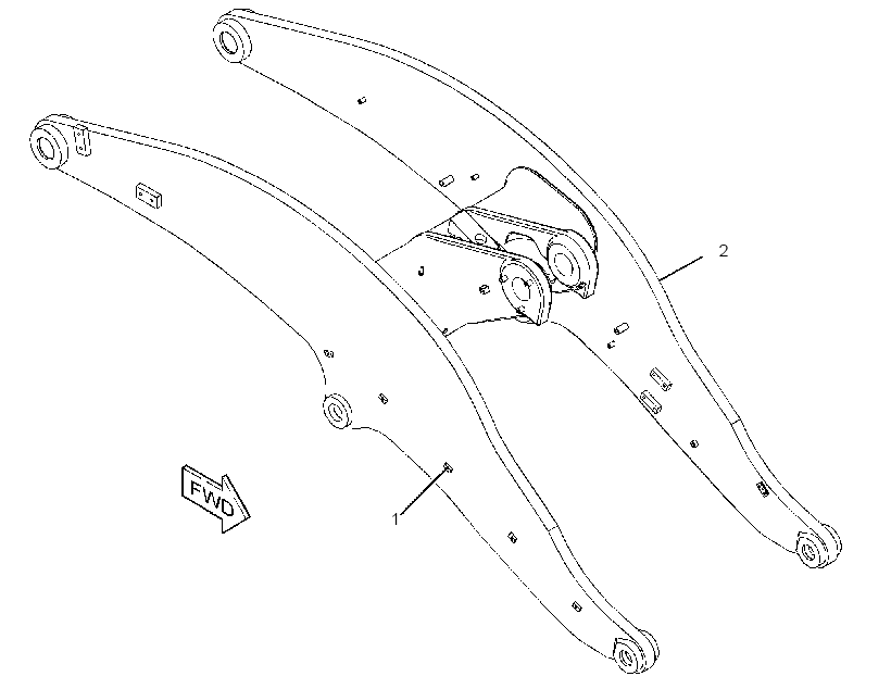 Подъёмный рычаг 3854333 CAT