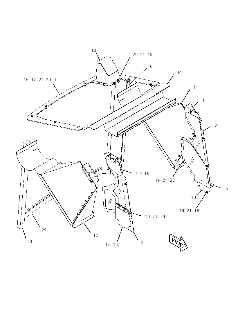 KIT-MACHINE ENCLOSURE SEAL 3556778 CAT