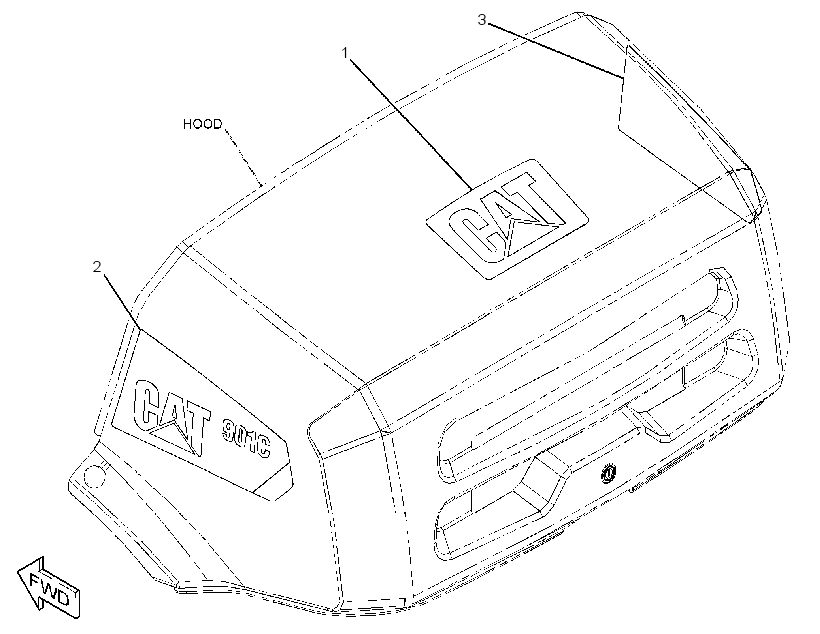 Плёнка 3967778 CAT