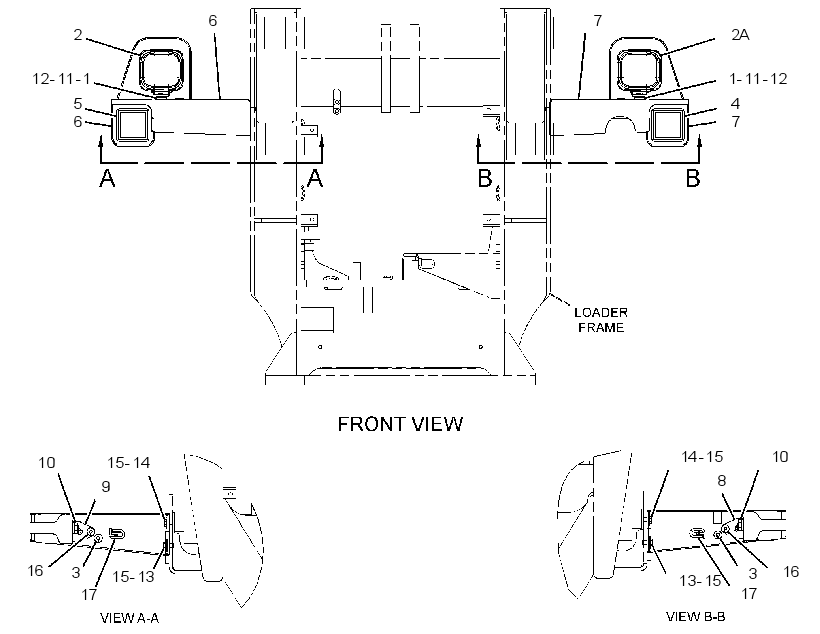 LIGHTING GP-FRONT 4343533 CAT