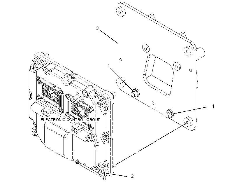 MOUNTING GP-BRACKET 3855947 CAT