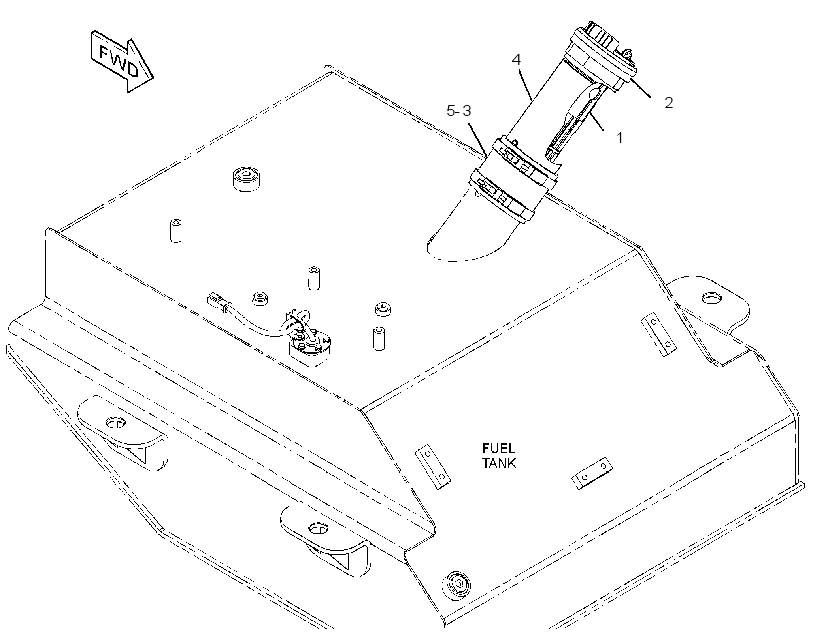 FILLER GP-FUEL 3969113 CAT