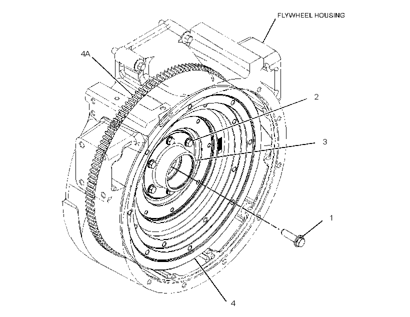 FLYWHEEL AS 3755785 CAT
