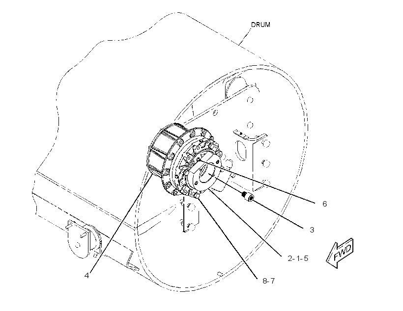 DRIVE GP-DRUM 4338284 CAT
