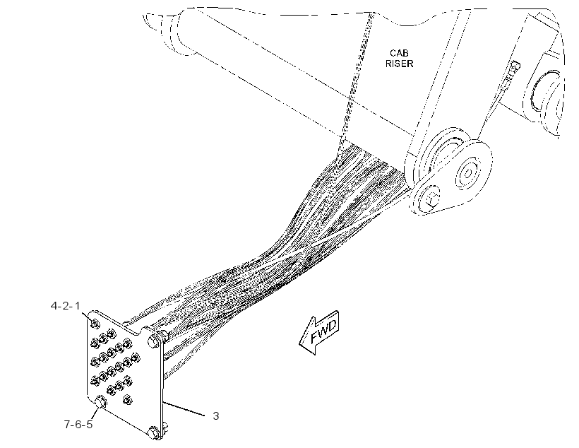 FITTING GP-GREASE 3959746 CAT