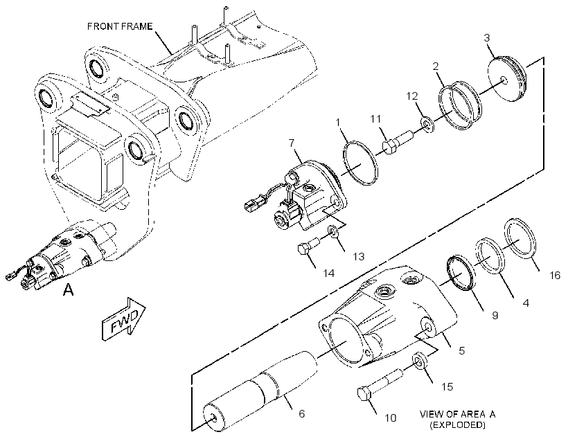LOCK GP-CENTERSHIFT 2464477 CAT