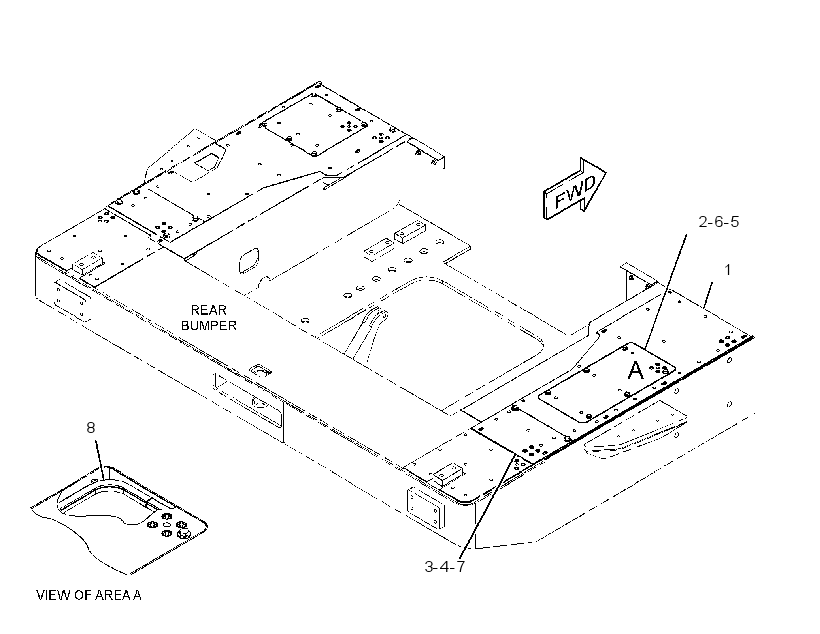 COVER GP-BUMPER 3711748 CAT
