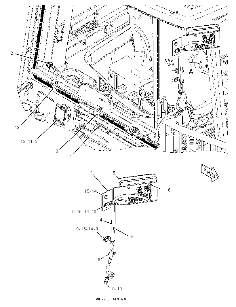 MONITOR & MOUNTING GP 3788638 CAT