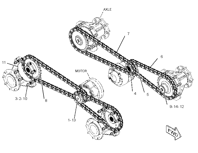 DRIVE GP-TANDEM 4358712 CAT