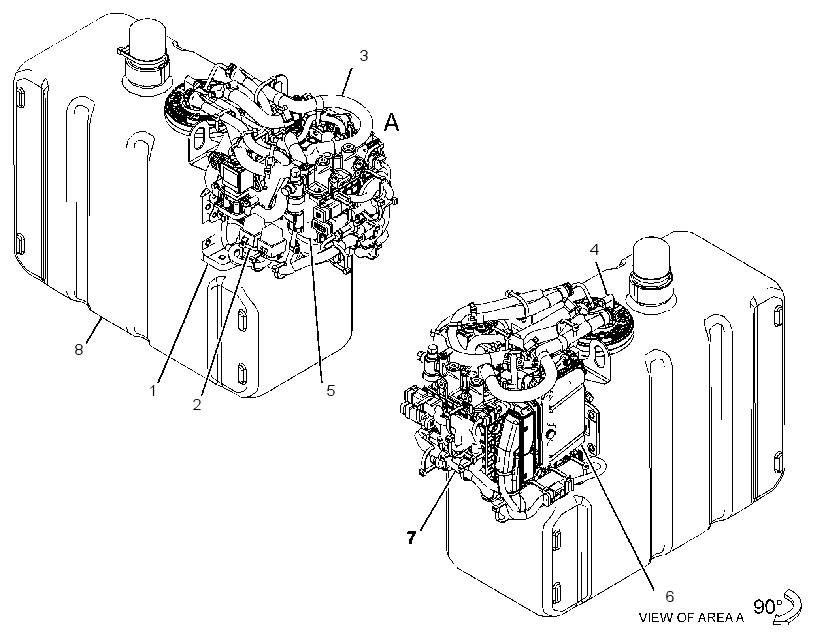 MODULE GP-DIESEL EXHAUST FLUID 3866534 CAT