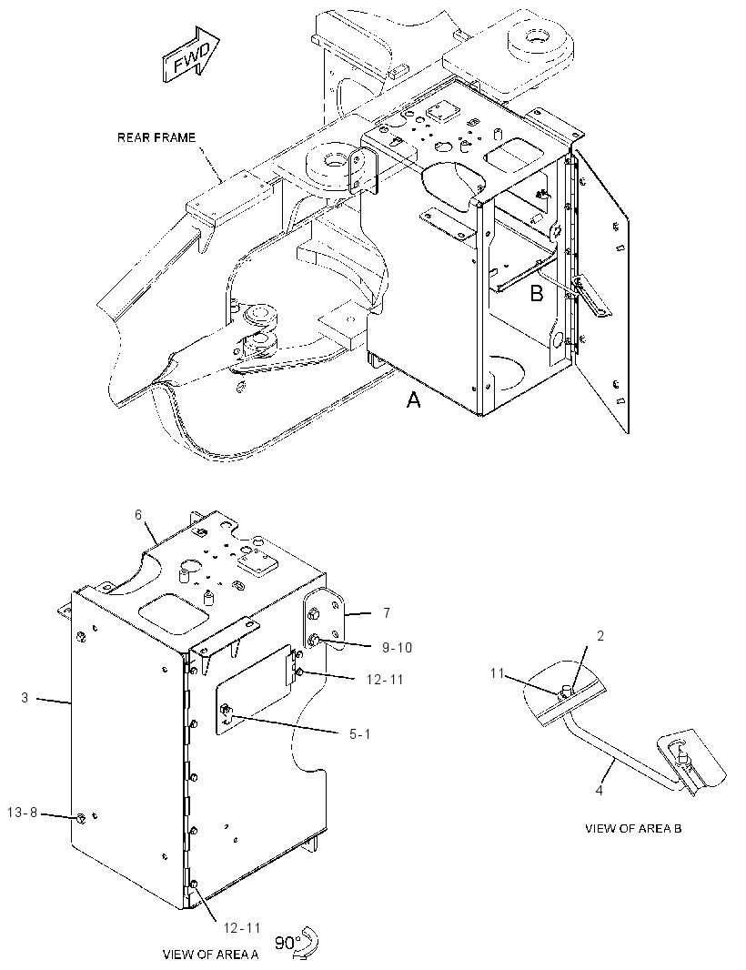 BOX GP-SERVICE CENTER 3798904 CAT
