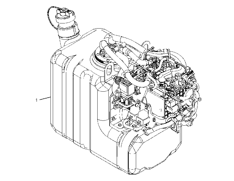 Модуль AdBlue (компоновка) 4218536 CAT