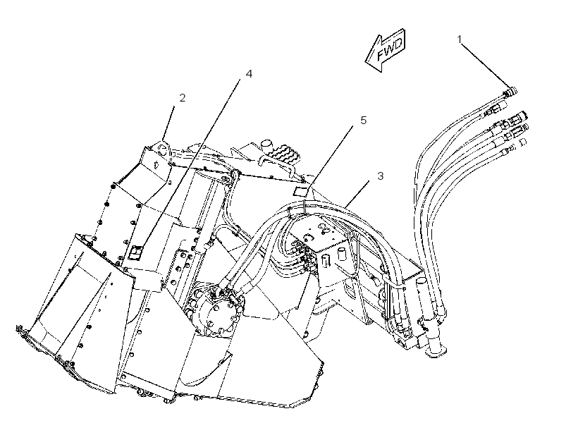 WHEEL SAW AR 2313219 CAT