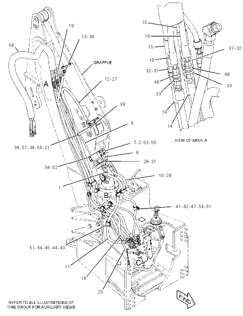 LINES GP-GRAPPLE 3821337 CAT