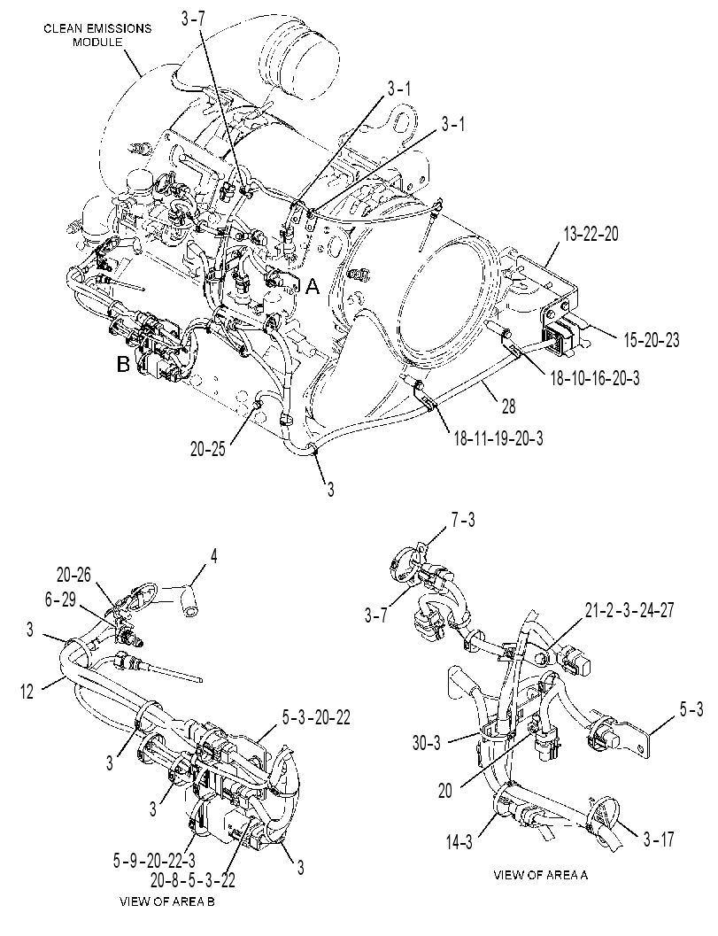 Проводка CEM 3630645 CAT