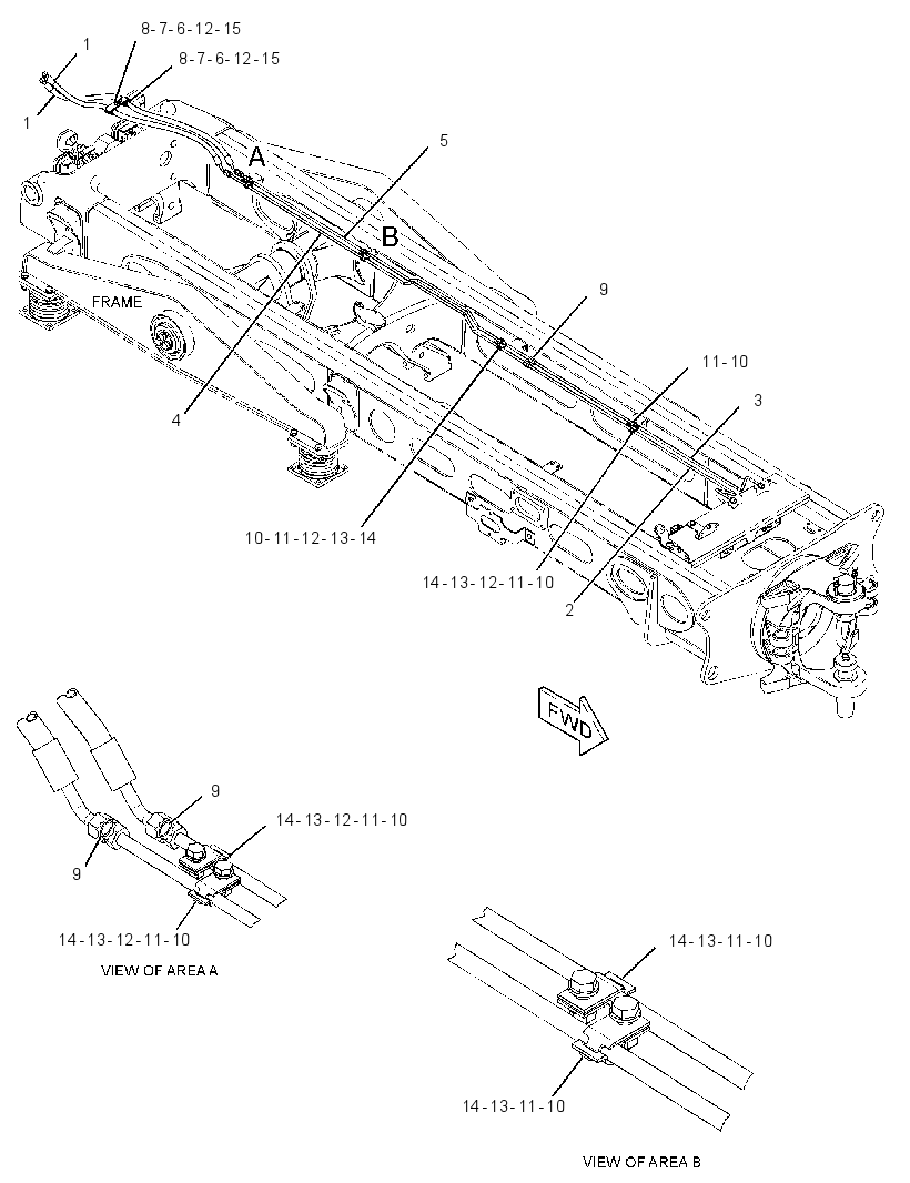 LINES GP-TAILGATE 3388372 CAT