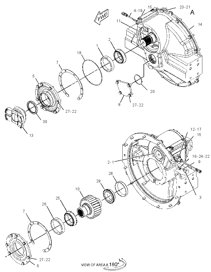 GEAR GP-INPUT TRANSFER 3608784 CAT