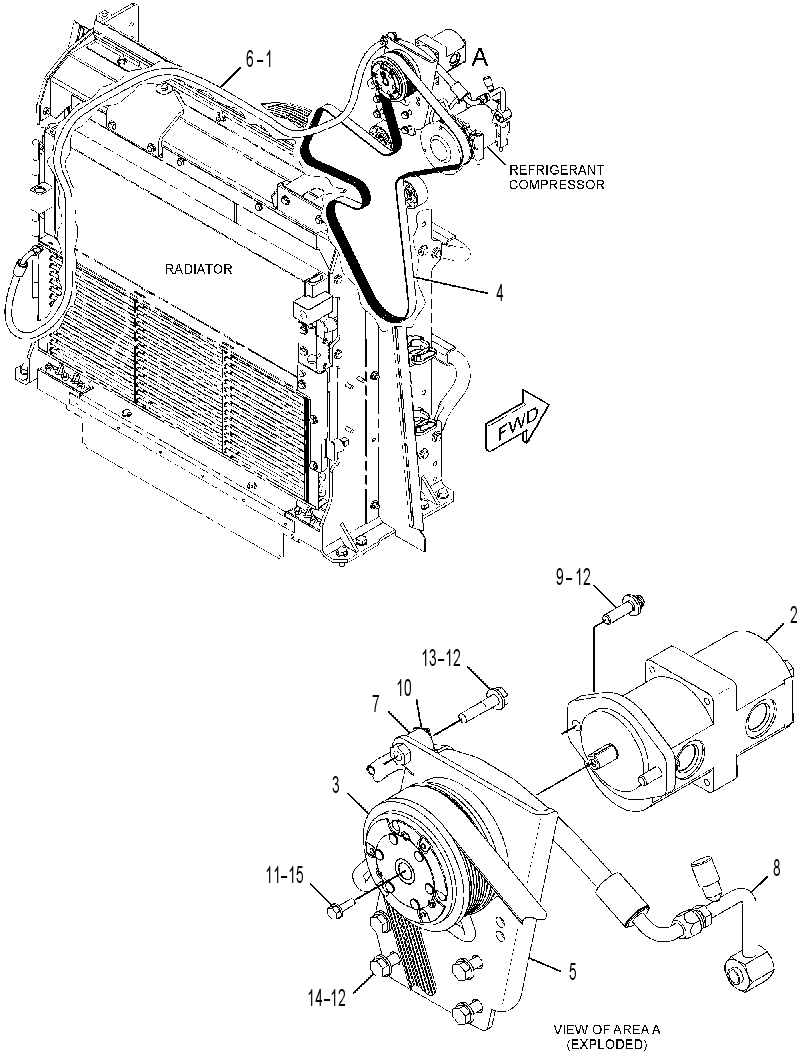 PUMP MOUNTING GP 3117020 CAT