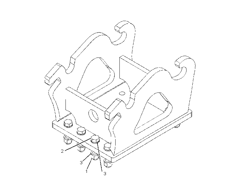 MOUNTING GP-WORK TOOL 4403180 CAT