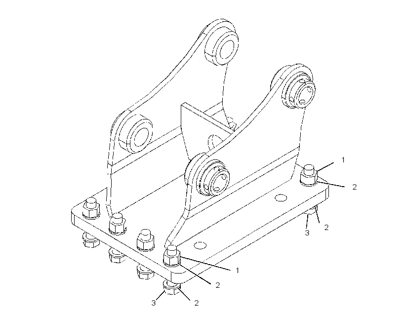 MOUNTING GP-WORK TOOL 4410350 CAT